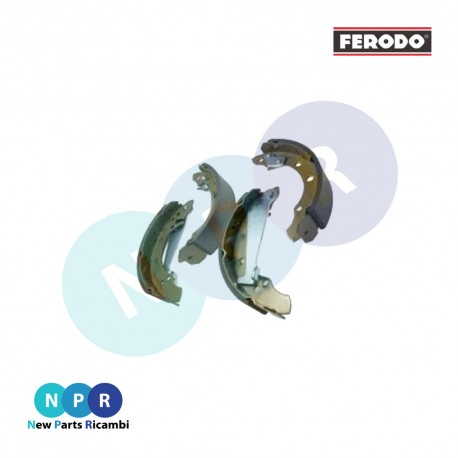 KIT PASTIGLIE FRENO POSTERIORE FERODO VW TRANSPORTER T5 2.5 TDI KW:128 2003/>2009
